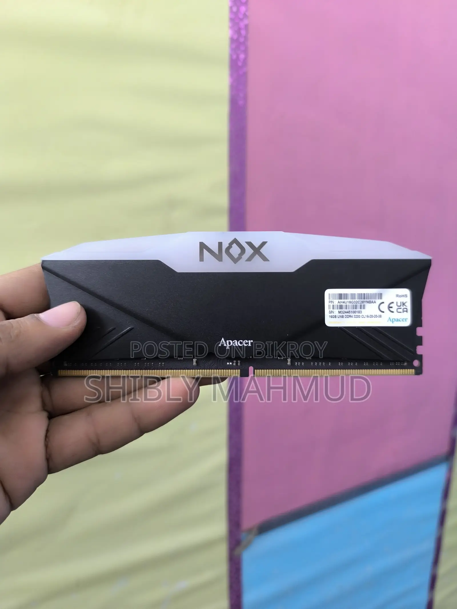Apacer Nox 16gb Ddr4