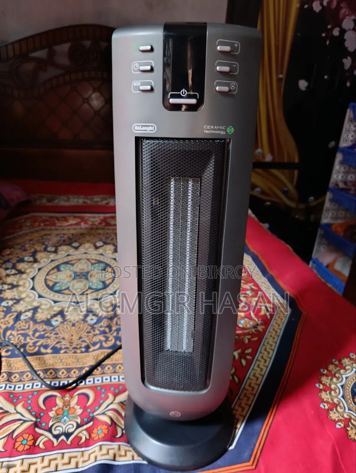 De'longhi Tch7090erd Safe Heat 1500w Ceramic Tower Heater