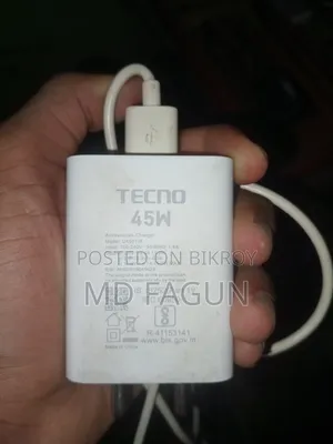 Original Charger Techno Spark 40pro, inbox if interested
