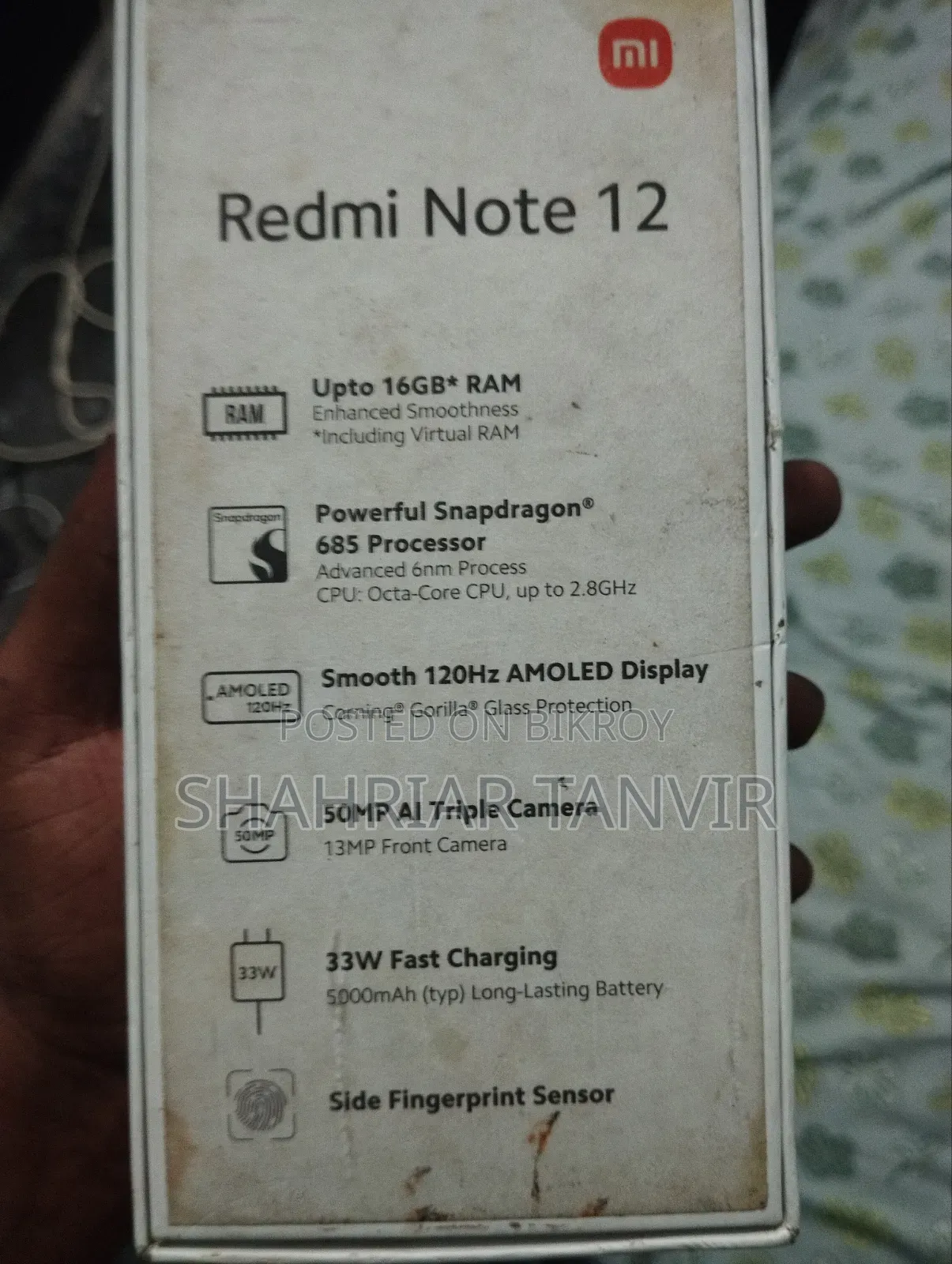 Xiaomi Redmi Note 12 128 GB Blue