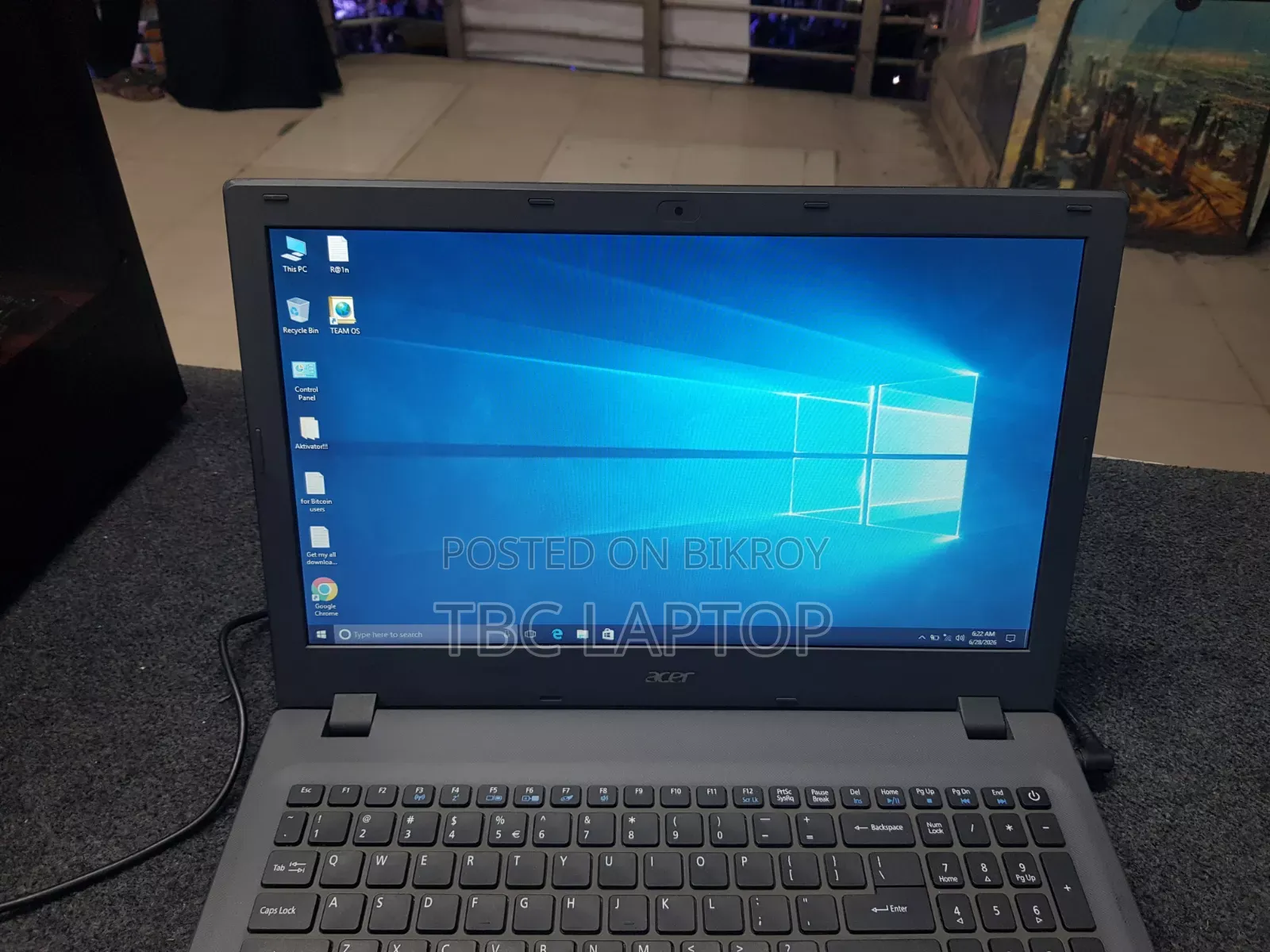 Laptop Acer Aspire E5-573 8GB Intel Core I5 HDD 128GB