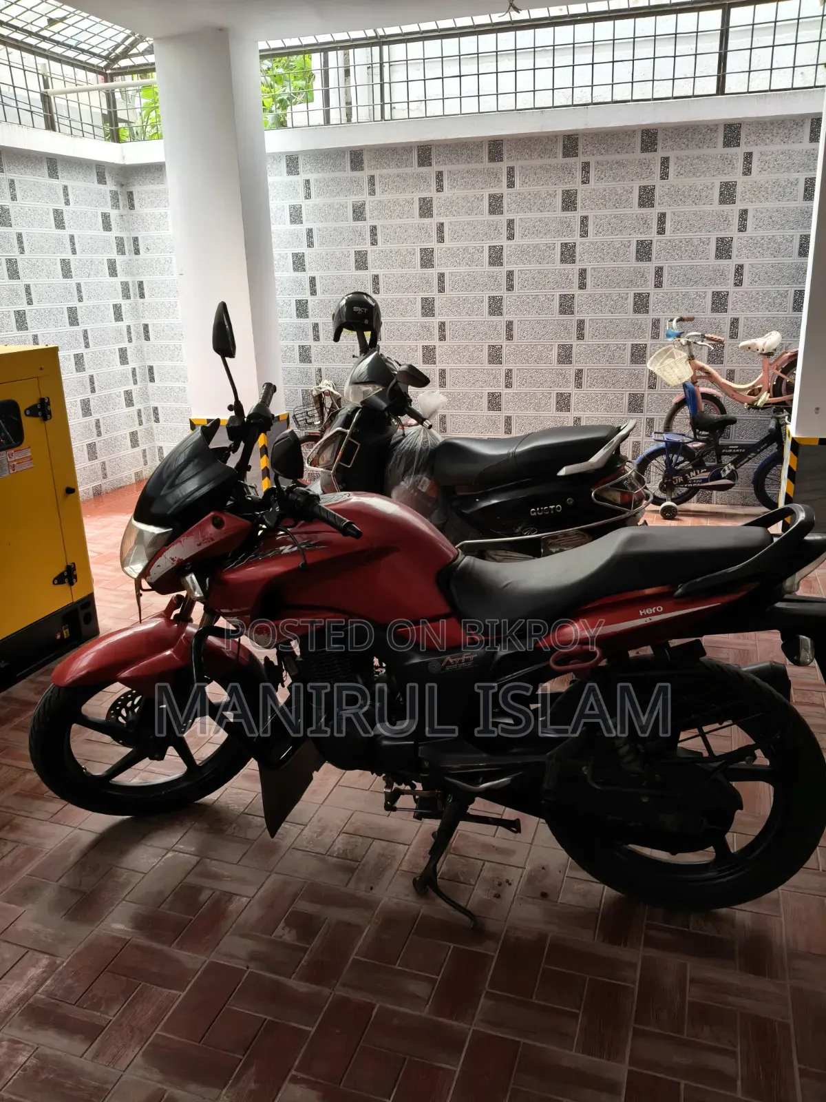 Hero Hunk 150 2018 Red