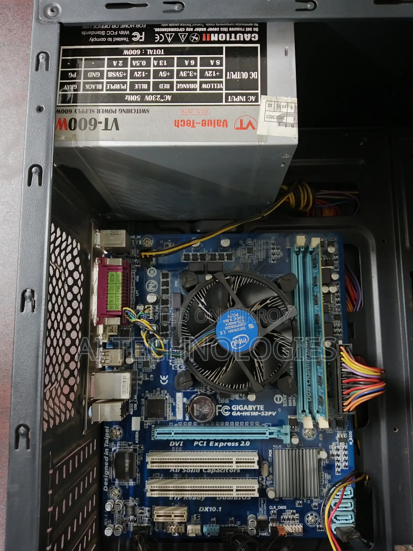 Desktop Computer Gigabyte 4GB Intel Core I5 HDD 500GB