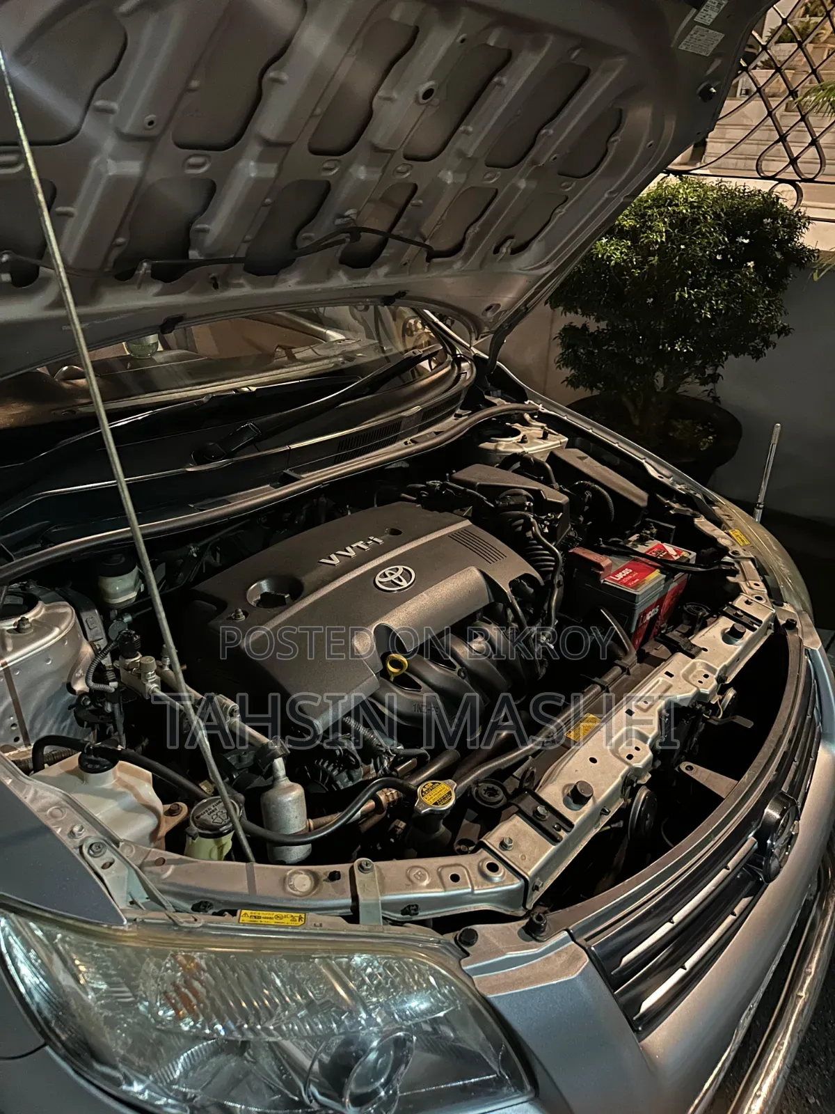 টয়োটা এক্সিও ২০০৮ সিলভার