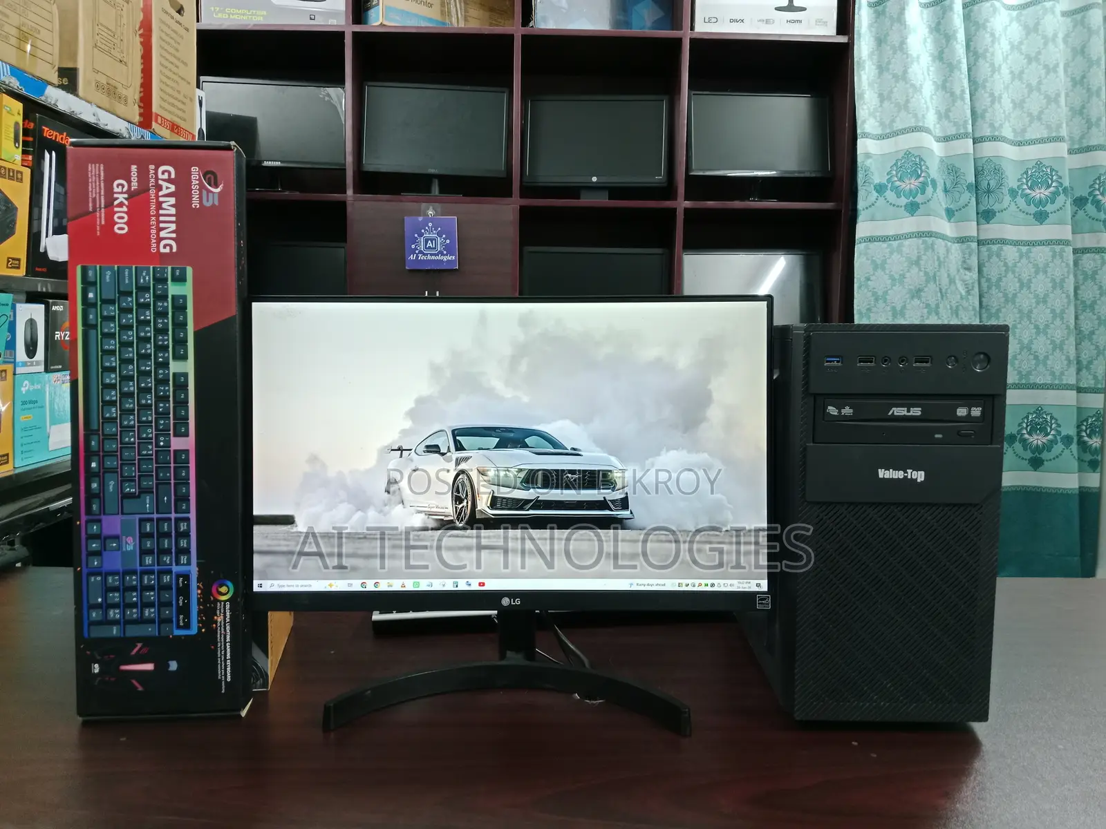 Desktop Computer Gigabyte 4GB Intel Core I3 SSD 128GB