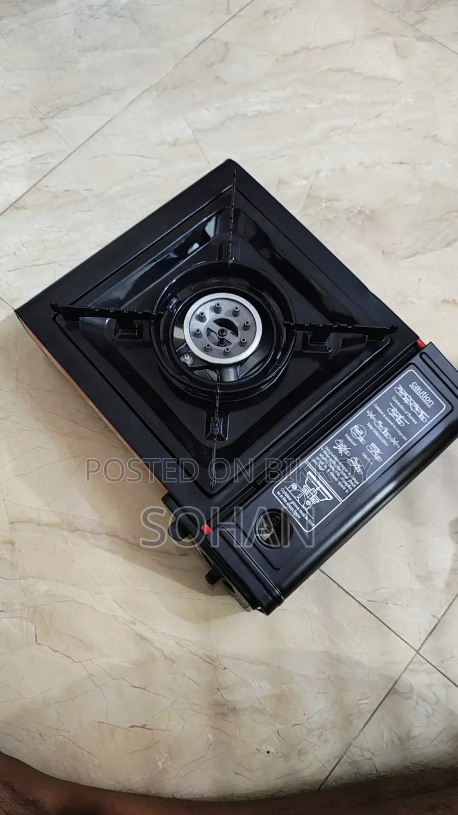 Cggj Portable Butane Gas Stove With Full Butane Gas Canister