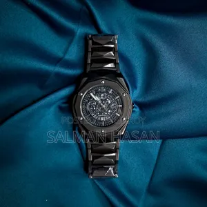 Hublot Diamondcut Skeleton Full Black