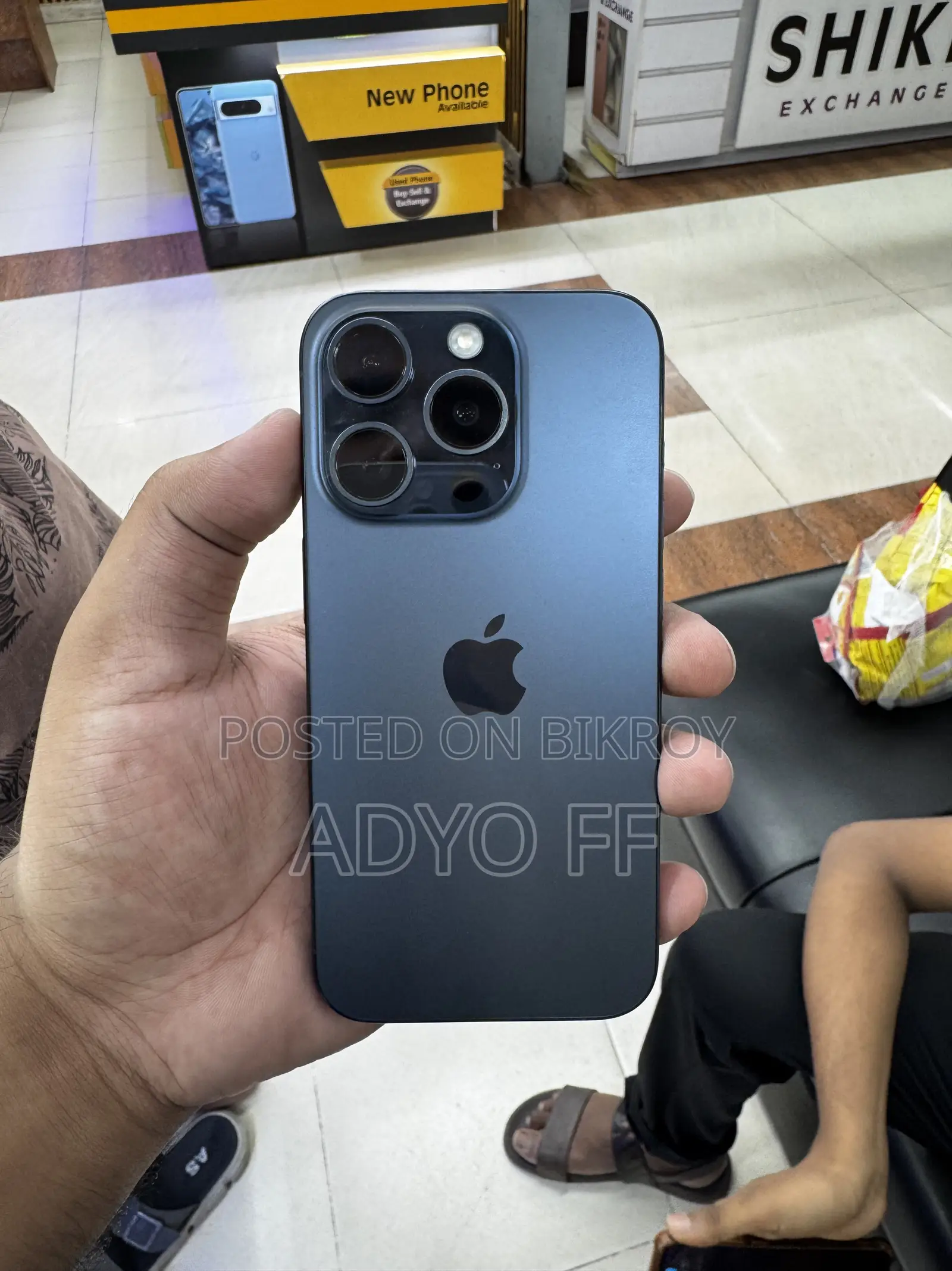 New Apple iPhone 15 Pro 128 GB Blue