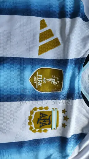 Argentina Home Jersey [Thailand Player Edition]