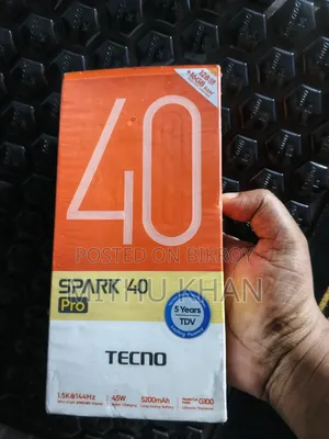Tecno Spark 40 Pro 128 GB Black