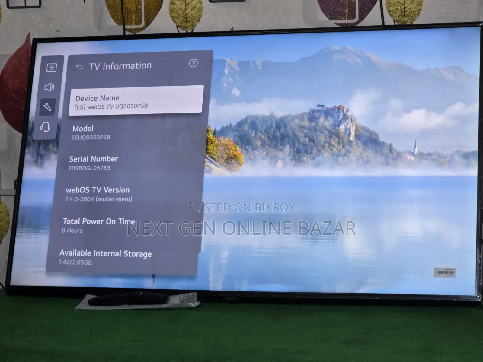 LG Nanocell 55" TV (1 Year Guarantee)