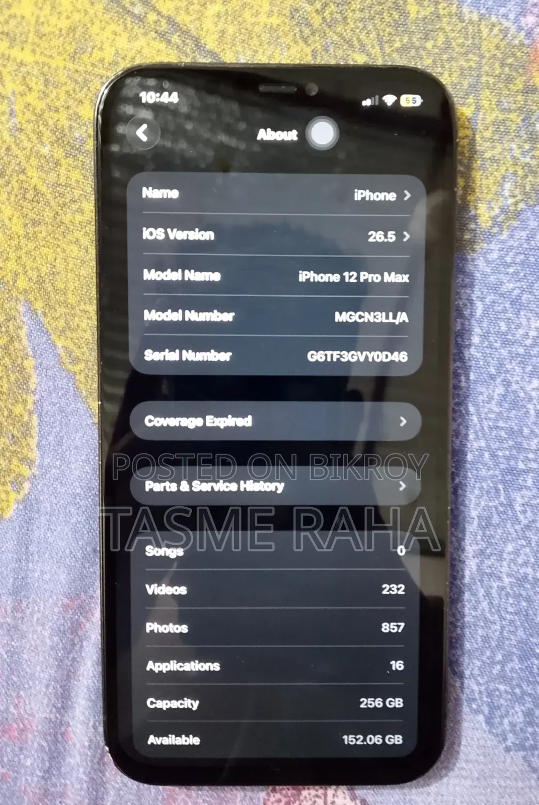 Apple iPhone 12 Pro Max 256 GB Blue