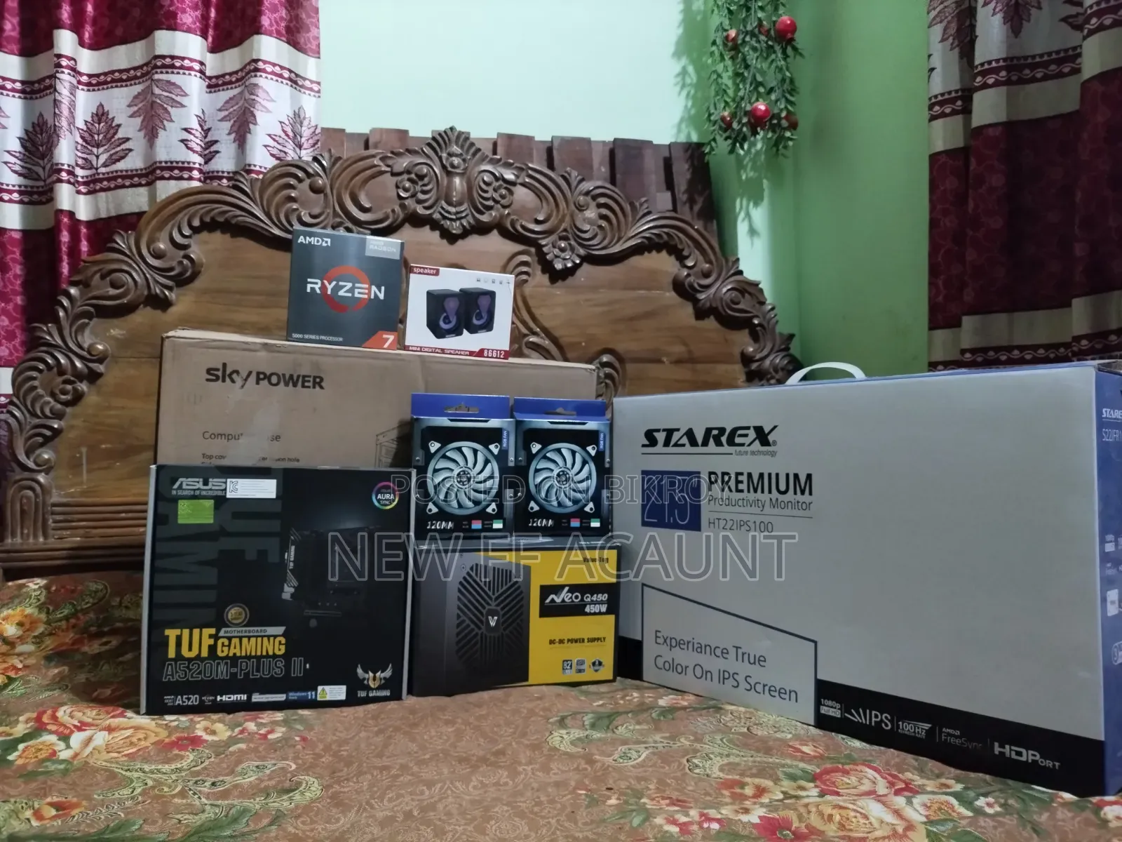 Desktop Computer Asus TUF Gaming FX10CP 8GB AMD Ryzen 7 SSD 250GB