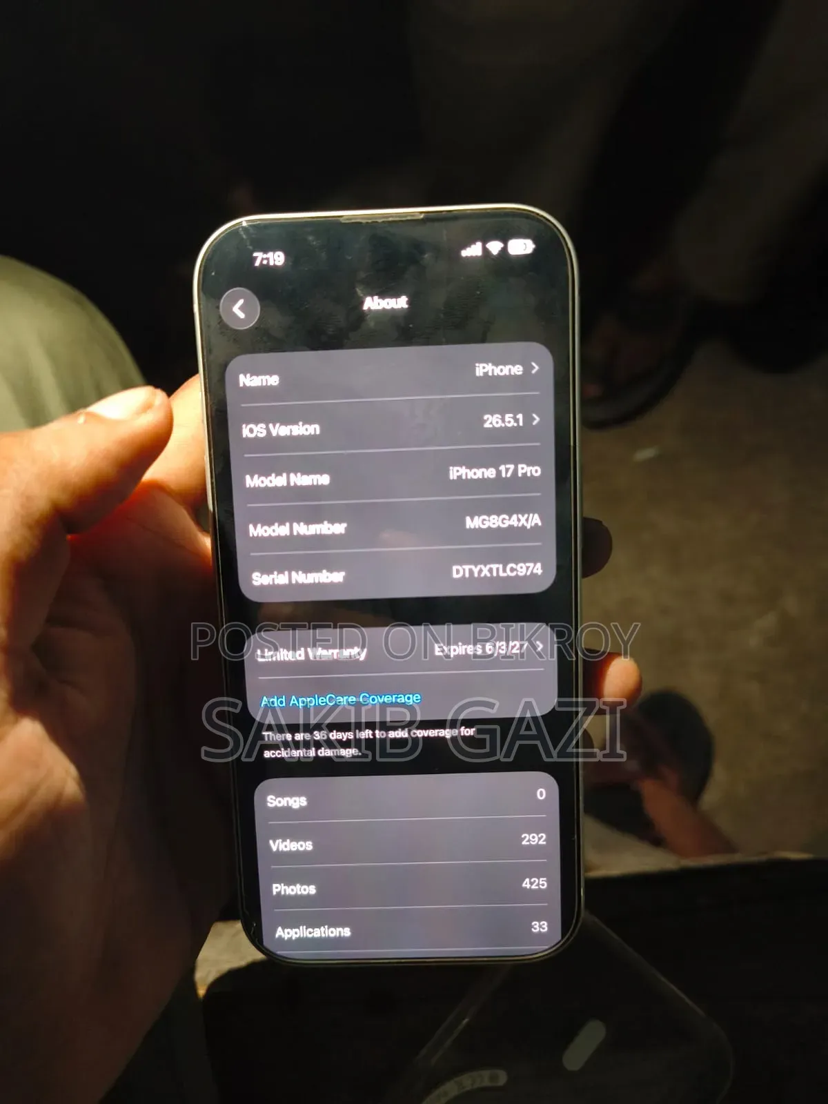 Apple iPhone 17 Pro 256 GB Silver