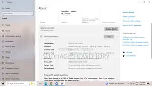Desktop Computer 8GB Intel Core i5 SSD 128GB