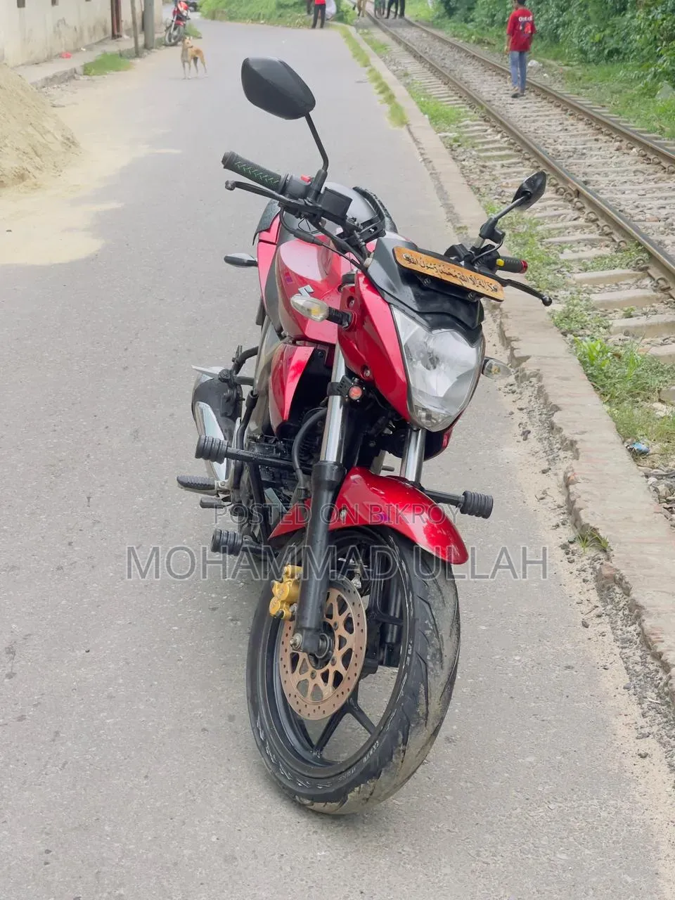 সুজুকি জিক্সার মনোটোন ২০২২ লাল