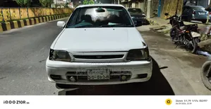 Toyota Starlet 1990 White