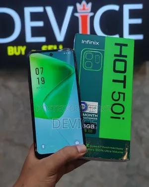 Infinix Hot 50i 128 GB Black
