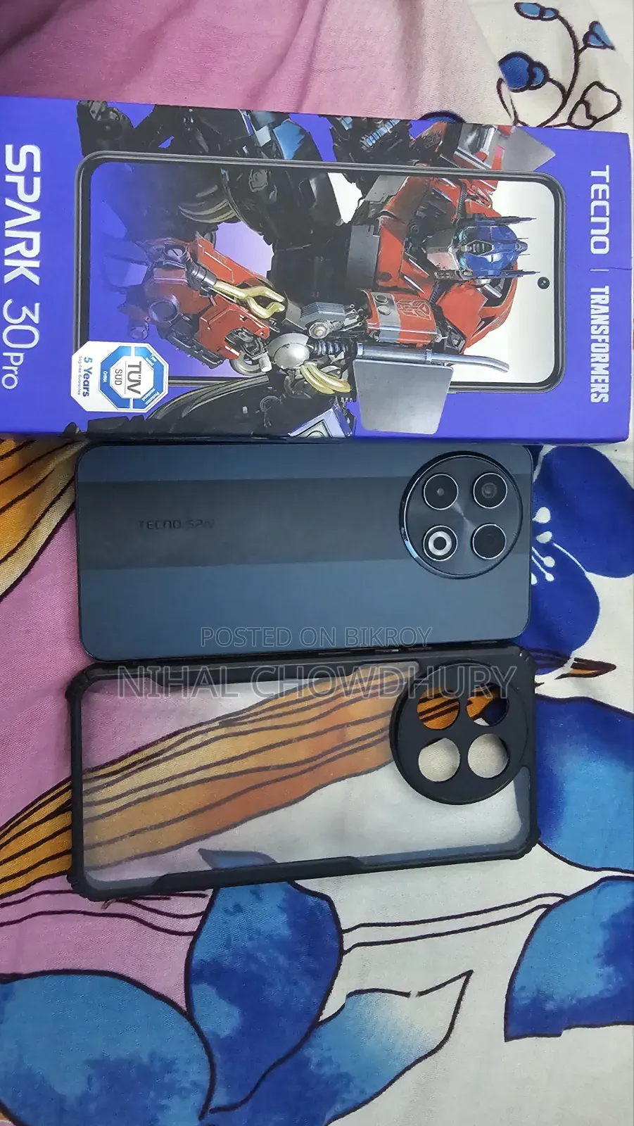 Tecno Spark 30 Pro 256 GB Black