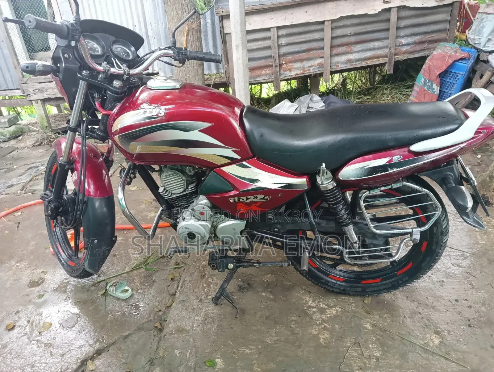 TVS Metro 2008 Red