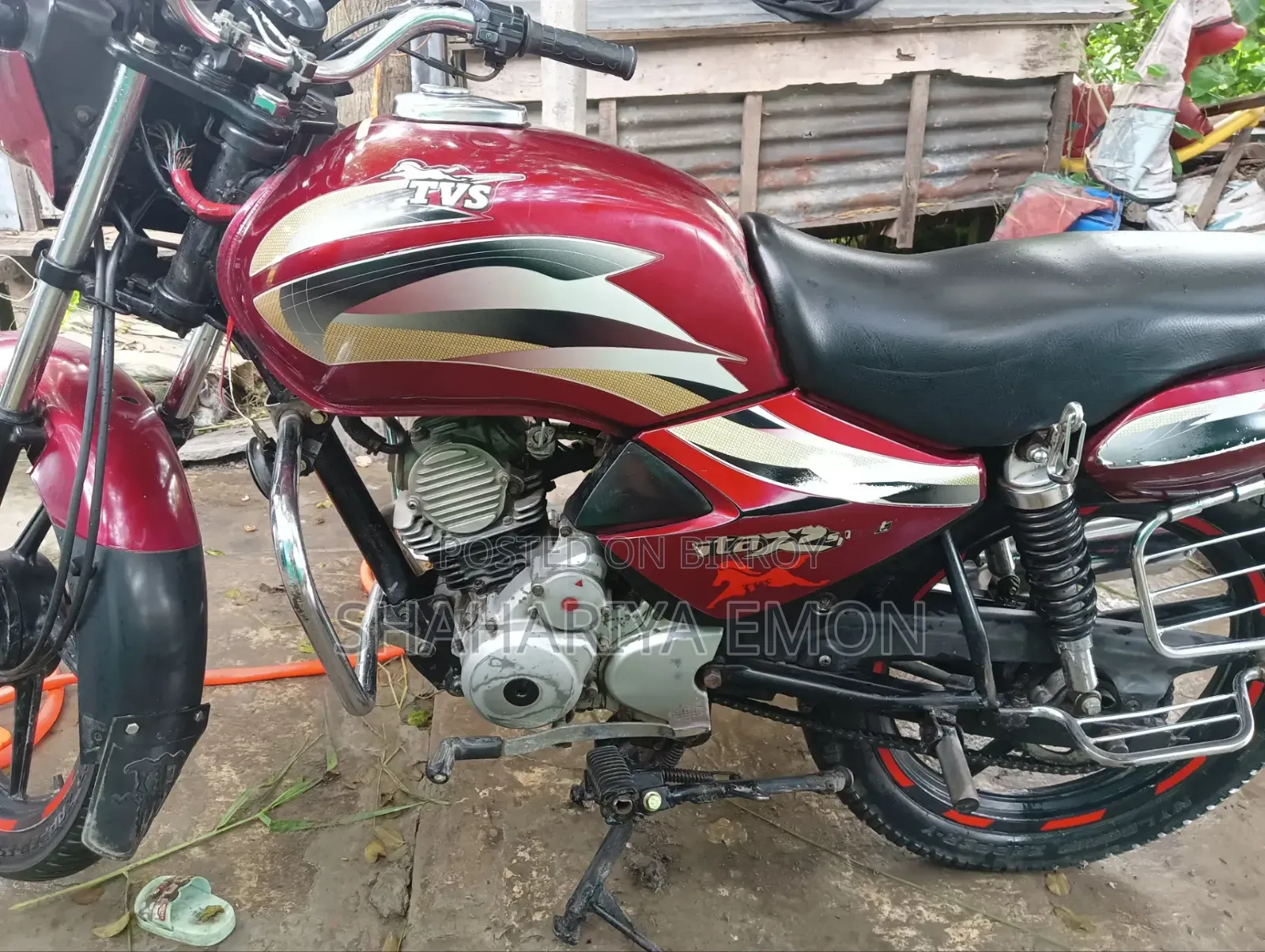 TVS Metro 2008 Red