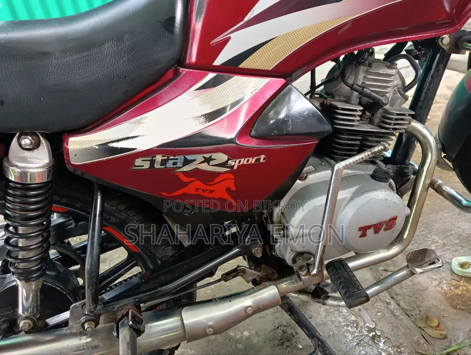 TVS Metro 2008 Red