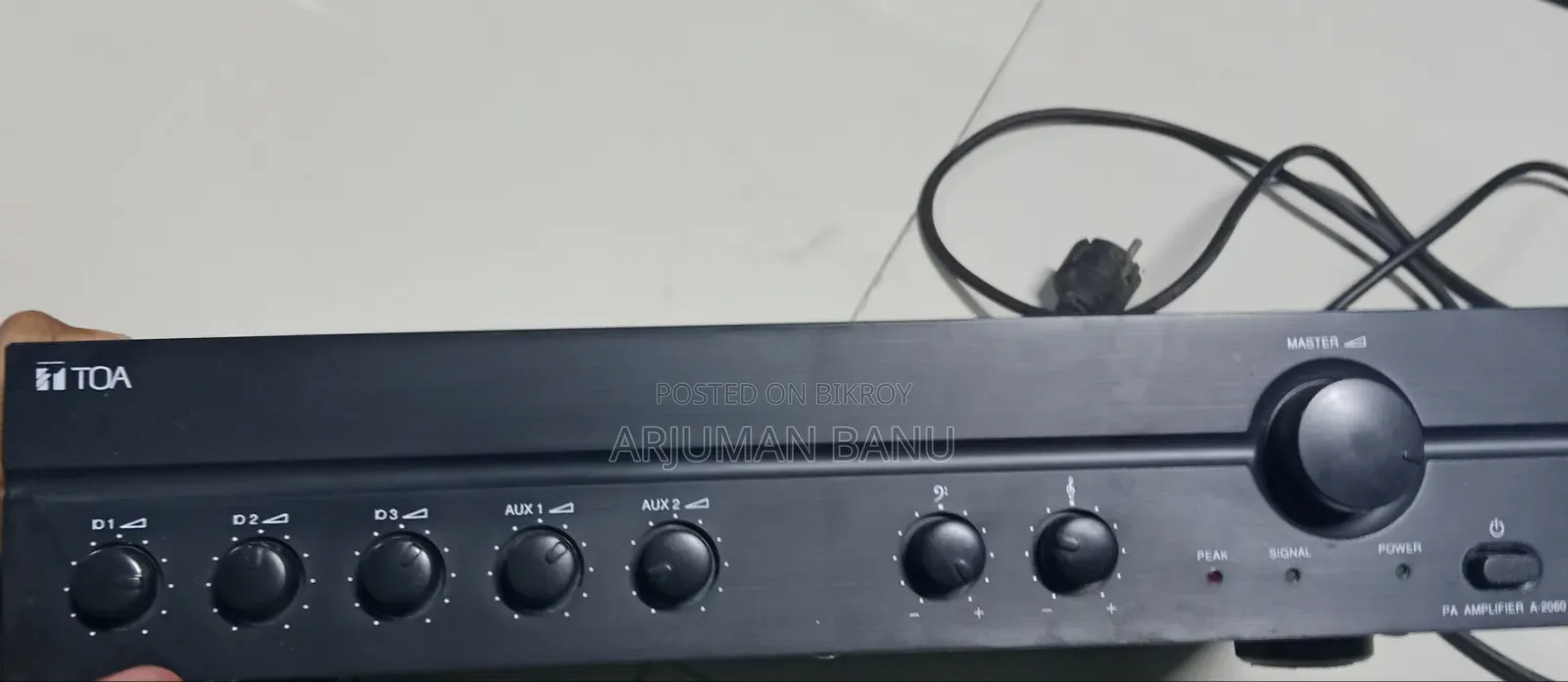 Original Toa A-2060 Amplifier (60w)