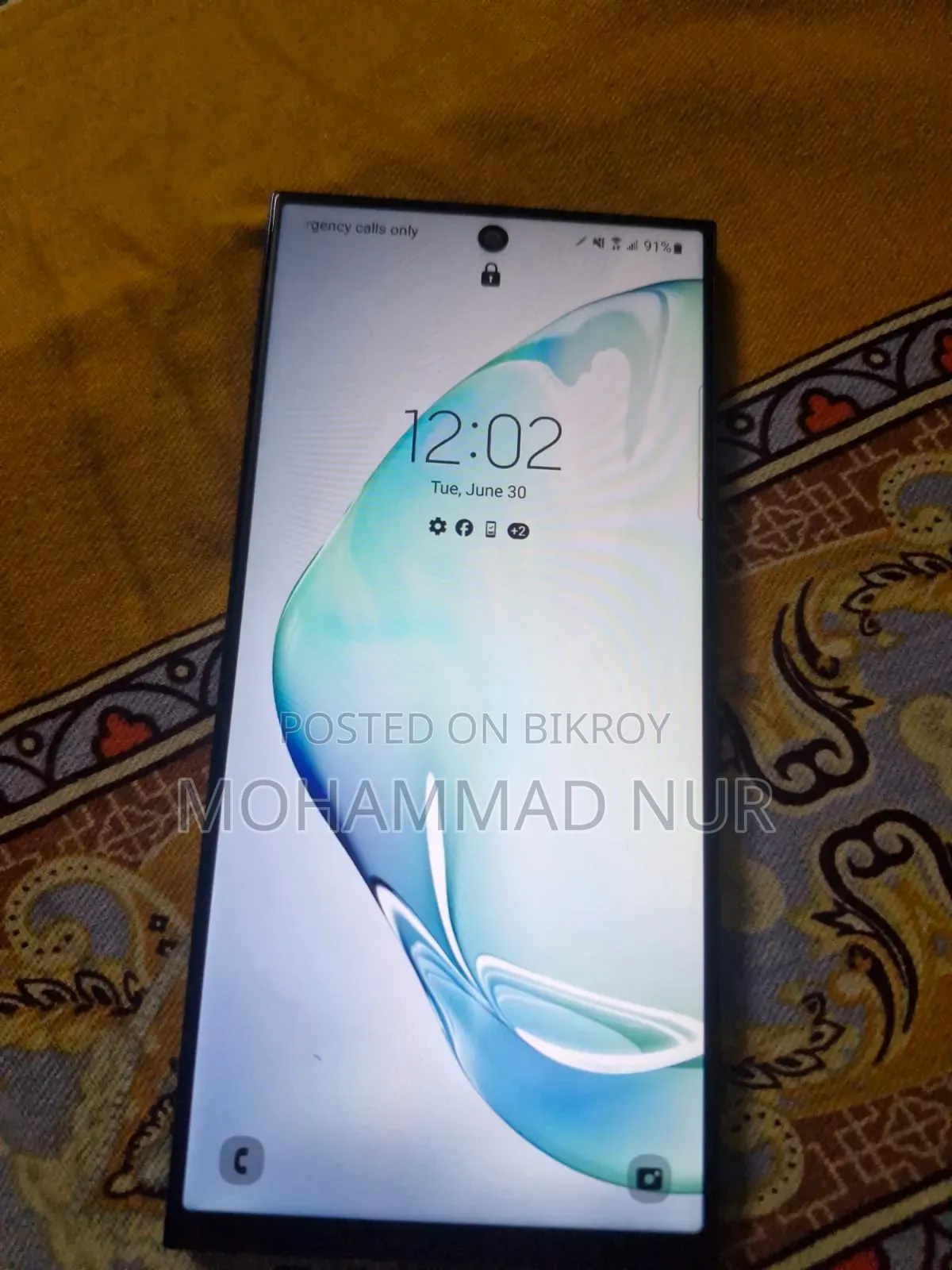 Samsung Galaxy Note 10 Plus 256 GB Black