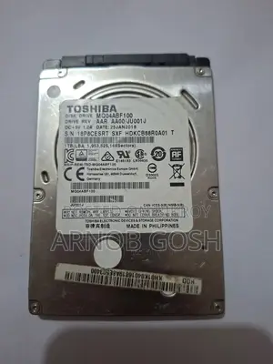 Toshiba 1TB 5400RPM 2.5 Inch Laptop Hard Disk MQ04ABF100