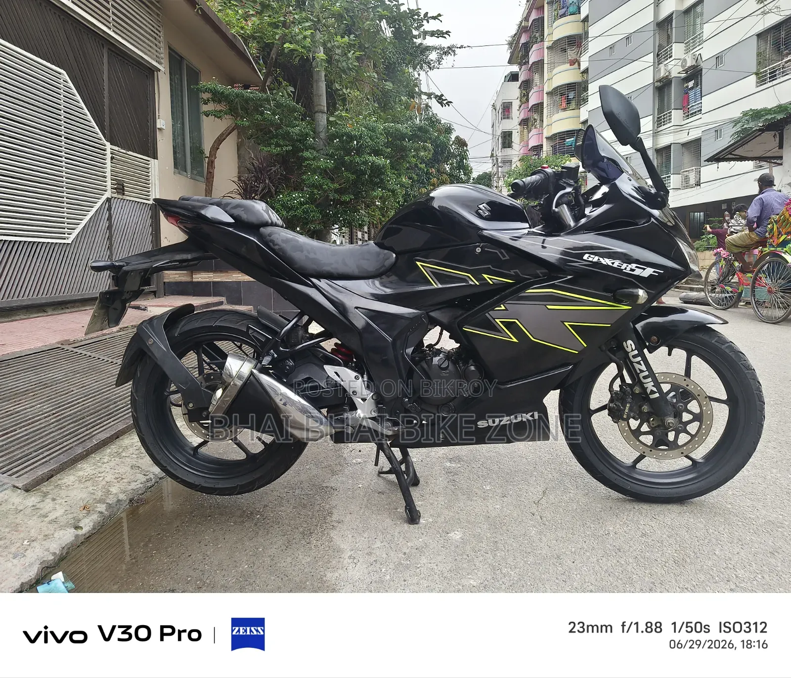 Suzuki Gixxer SF 2022 Black