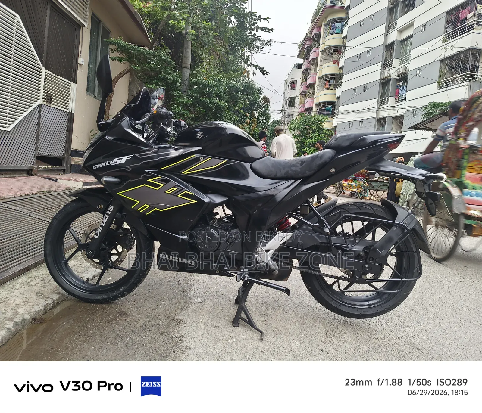 Suzuki Gixxer SF 2022 Black