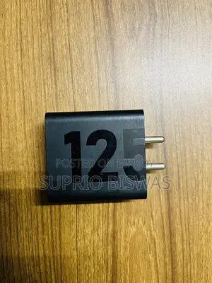 Motorola 125w Original Adapter With Type-C to C Cable
