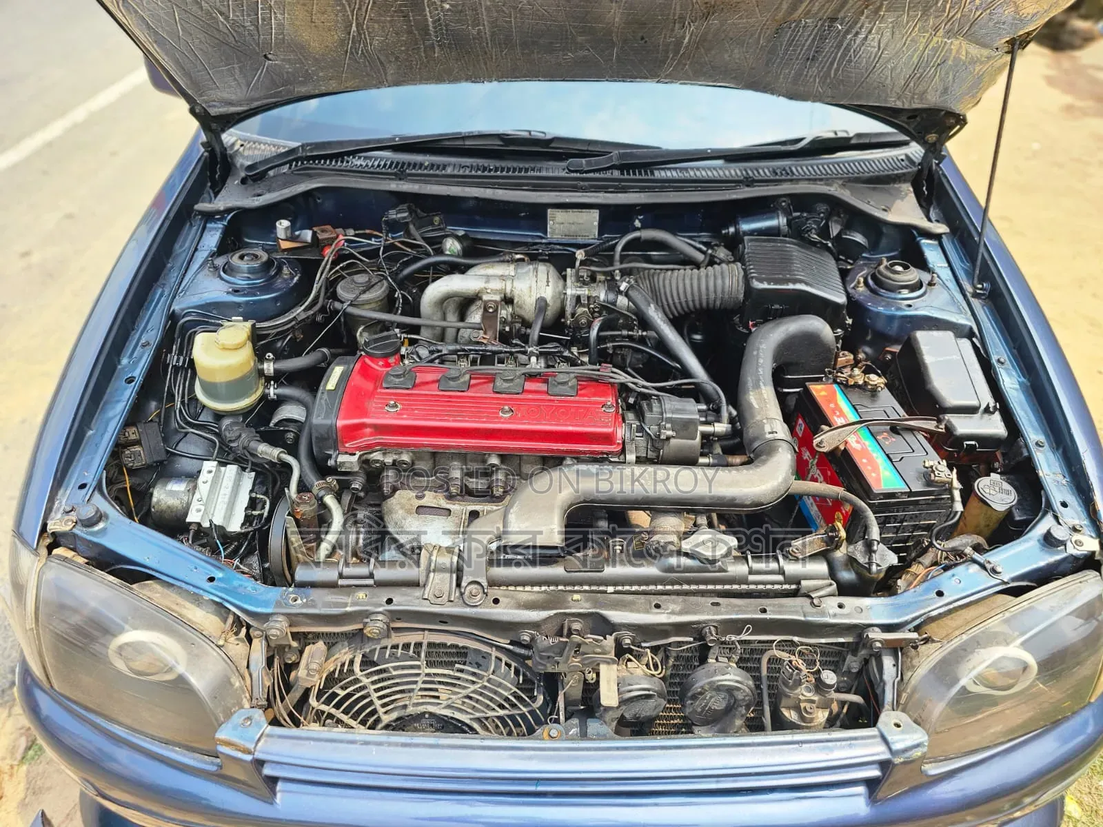 Toyota Starlet 1998 Blue