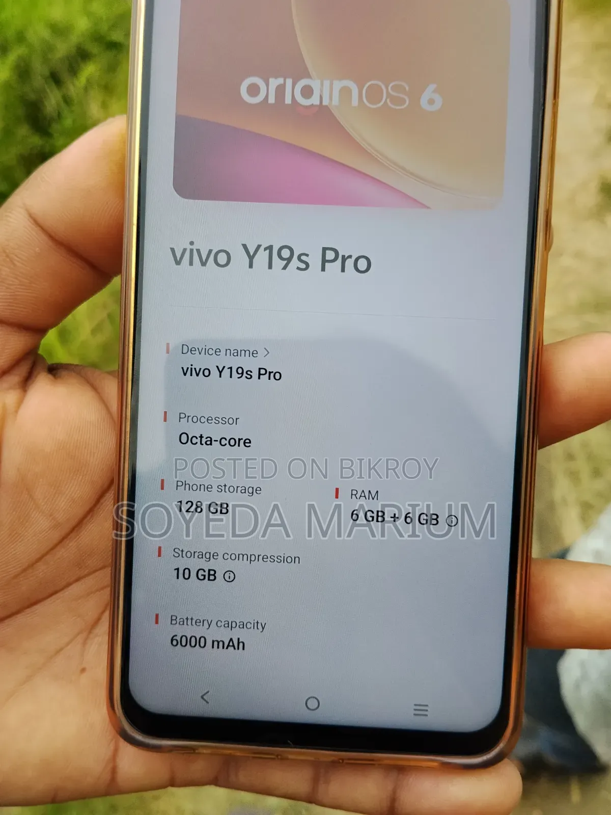 Vivo Y19s Pro 128 GB White