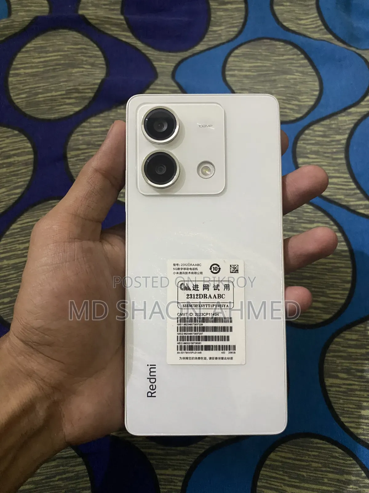 Xiaomi Redmi Note 13 256 GB White