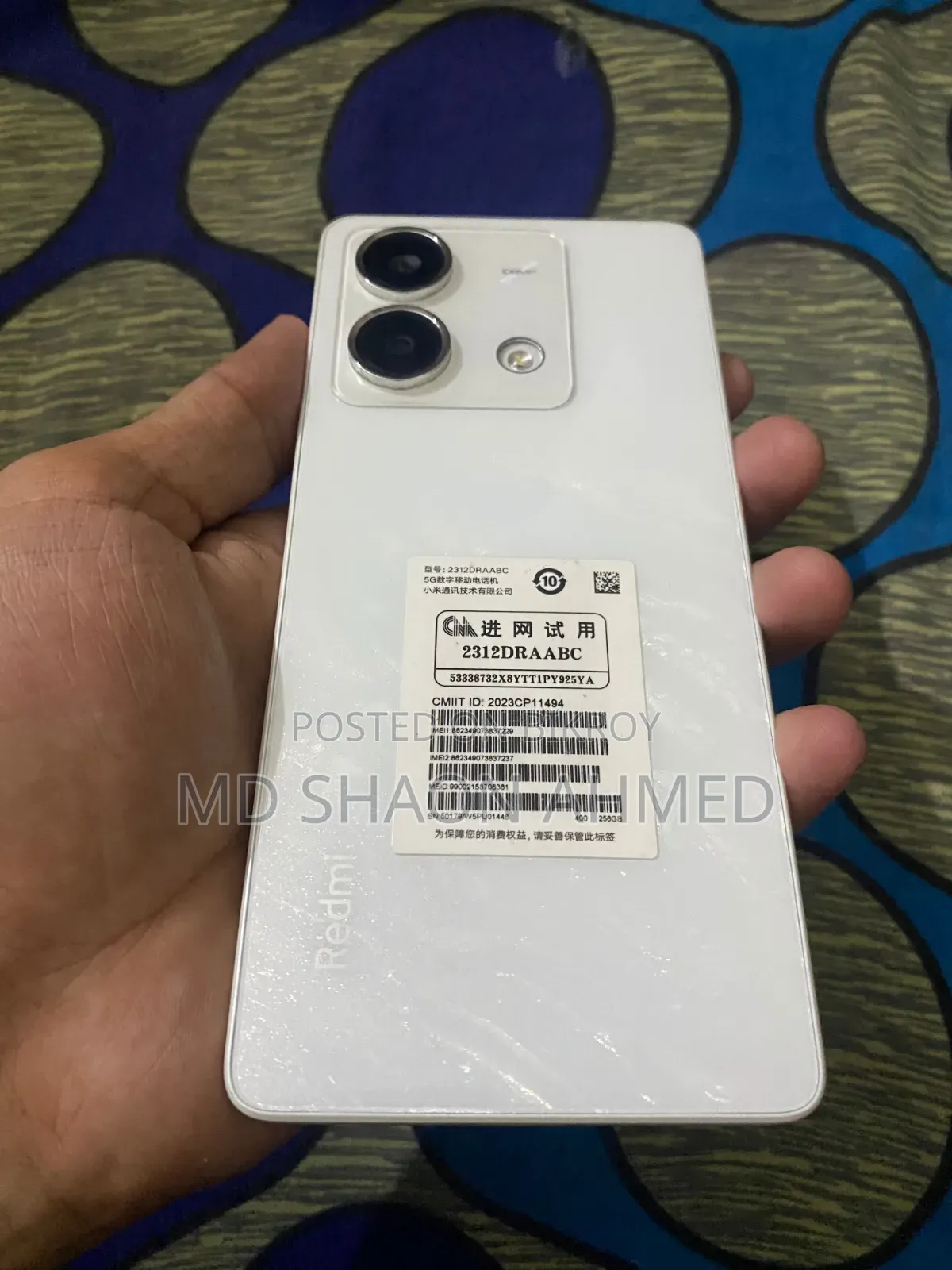 Xiaomi Redmi Note 13 256 GB White