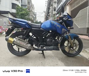 নিউ টিভিএস এপাচি আরটিআর ১৬০ ২ভি ২০২০ ব্লু