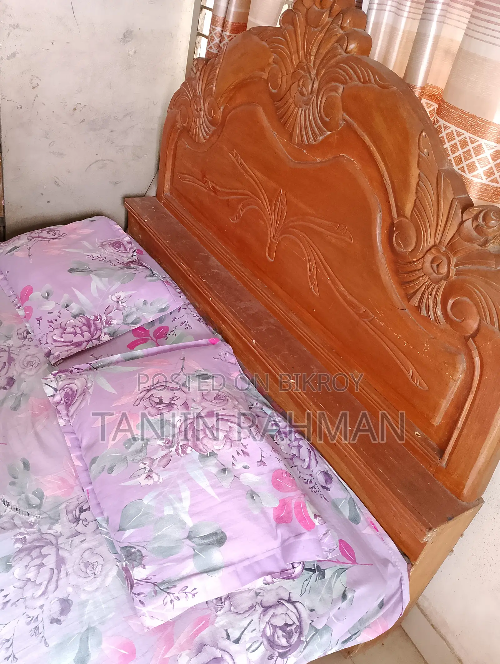 Wooden Bed