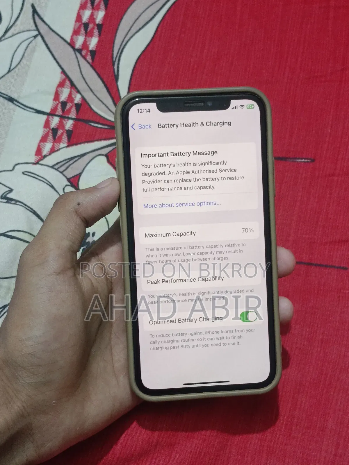 Apple iPhone X 256 GB Black