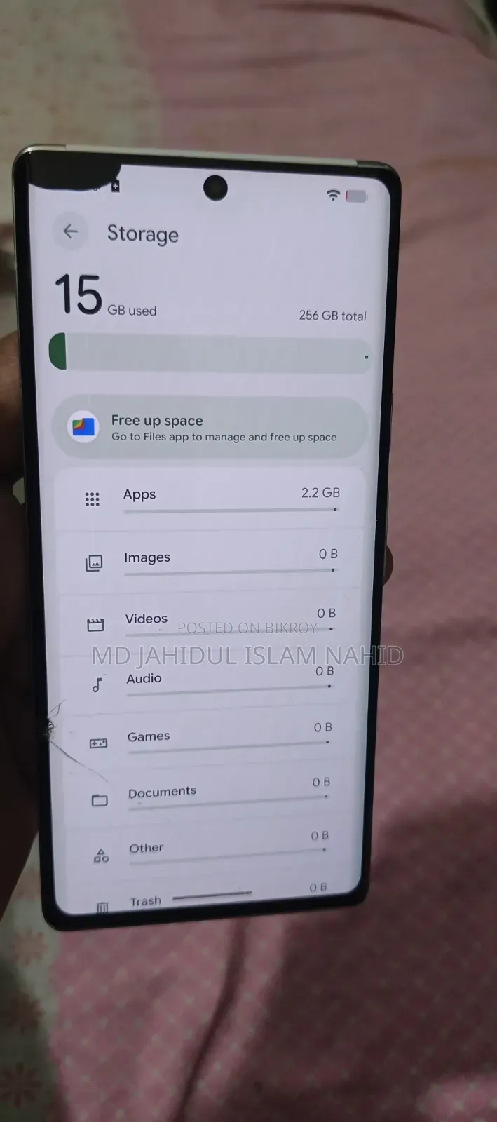 Mobile Phone 256 GB White