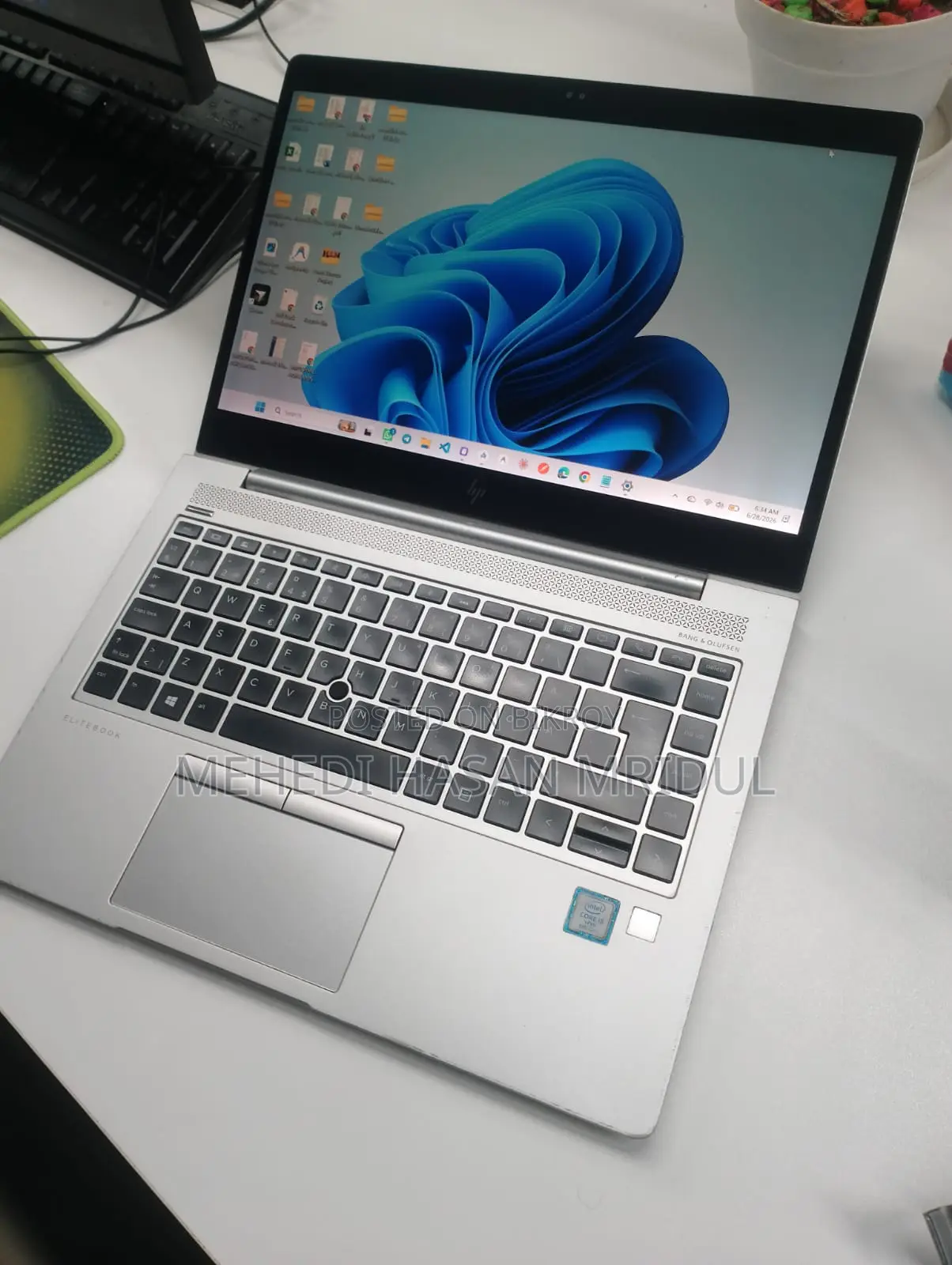 Laptop HP EliteBook 840 G5 16GB Intel Core i5 SSD 256GB