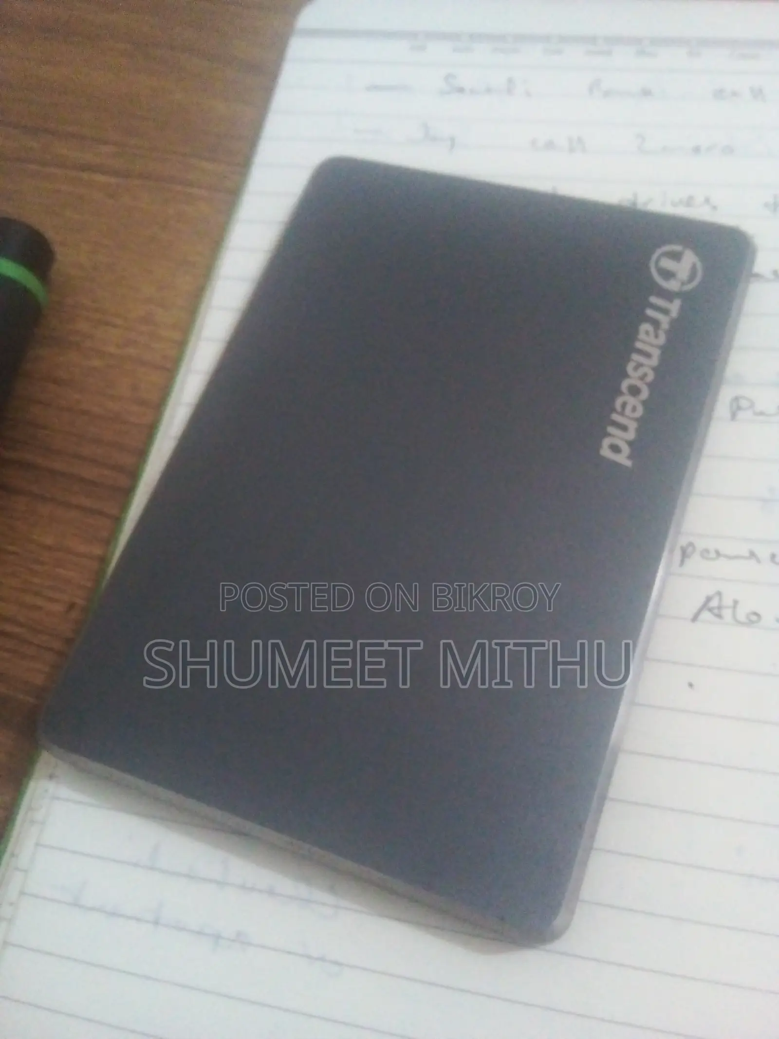Transcend 2tb External Hdd - Mint Condition