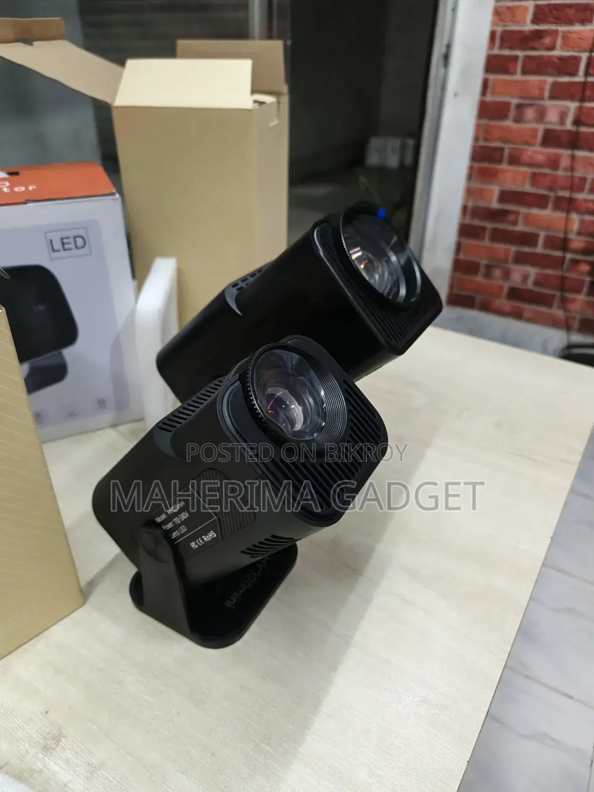 Hy320 Big Smart Projector | Android | Support | Dual Wifi