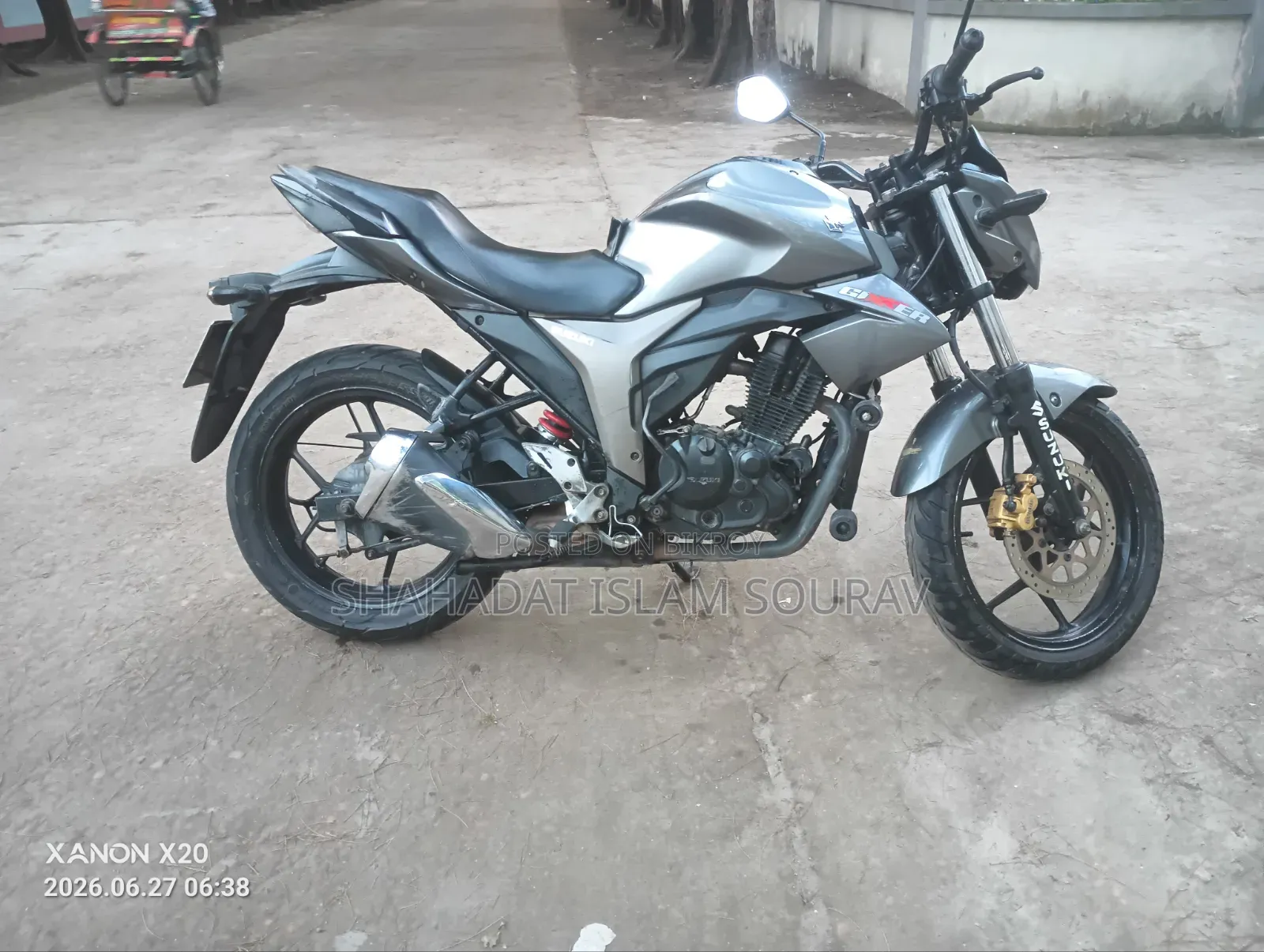 Suzuki Gixxer Monotone 2019 Gray