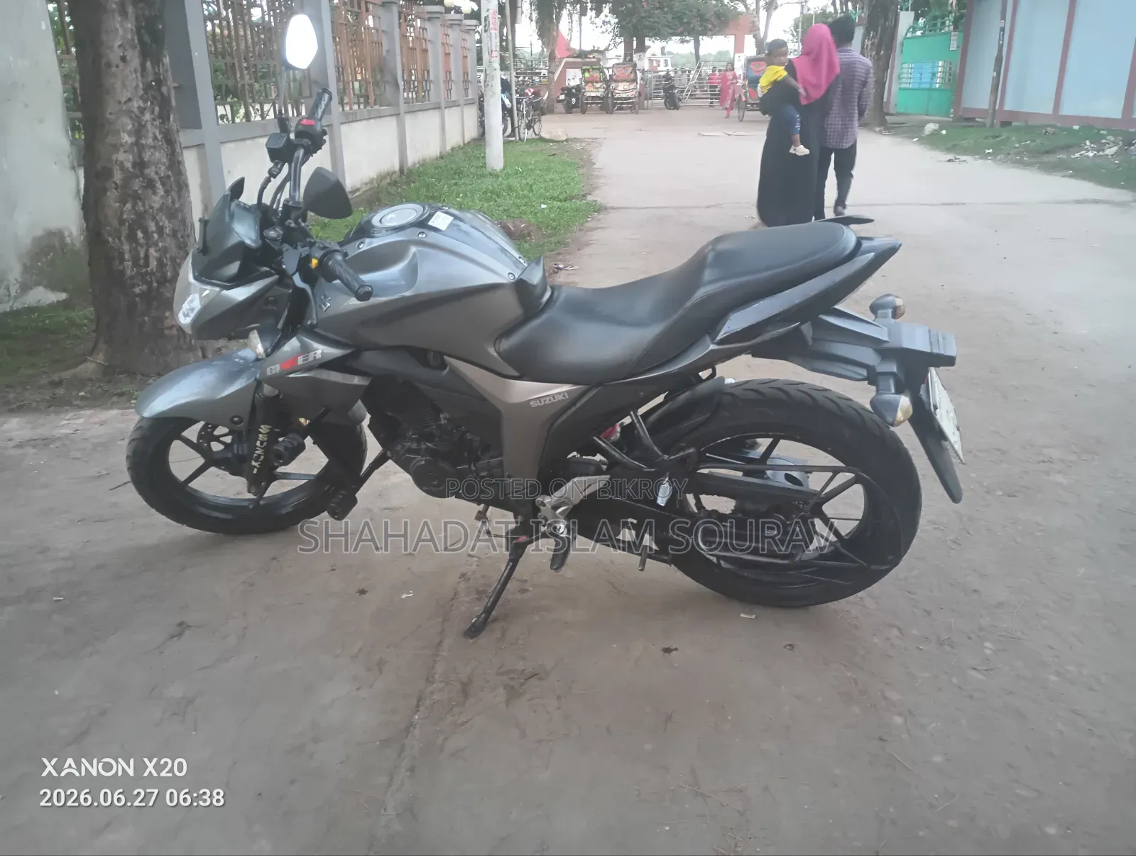 Suzuki Gixxer Monotone 2019 Gray