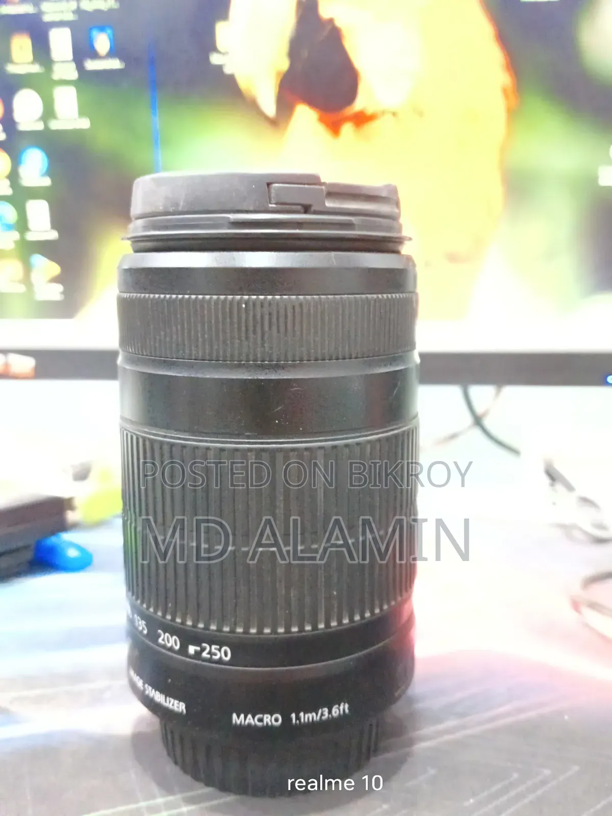 Canon 55-250 Zoom Lens
