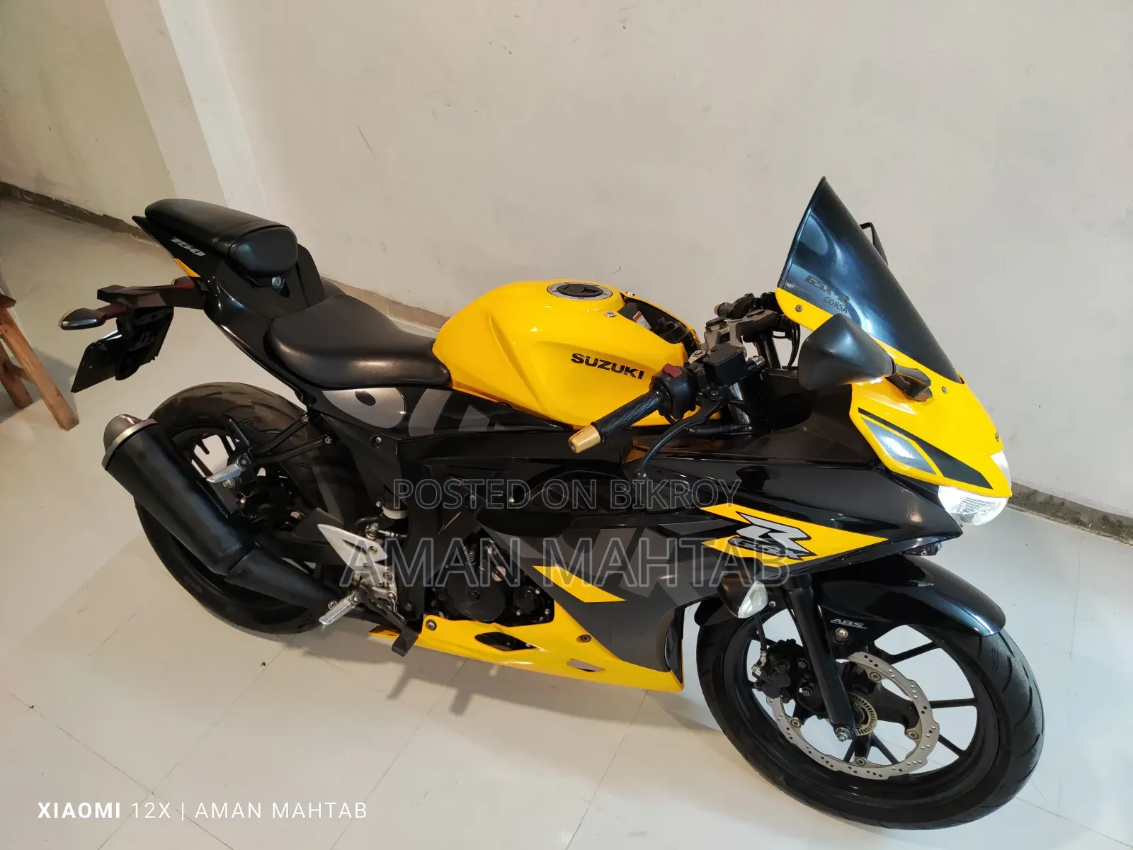Suzuki GSX-R 2023 Yellow