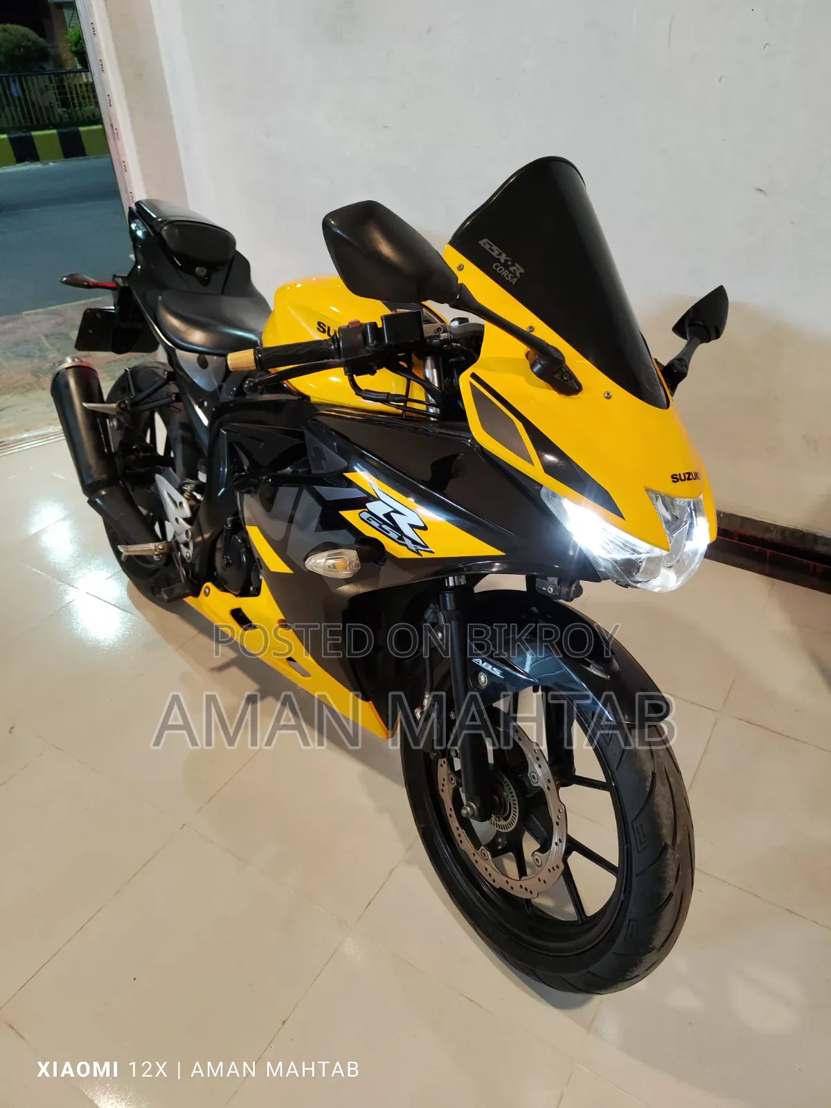 Suzuki GSX-R 2023 Yellow