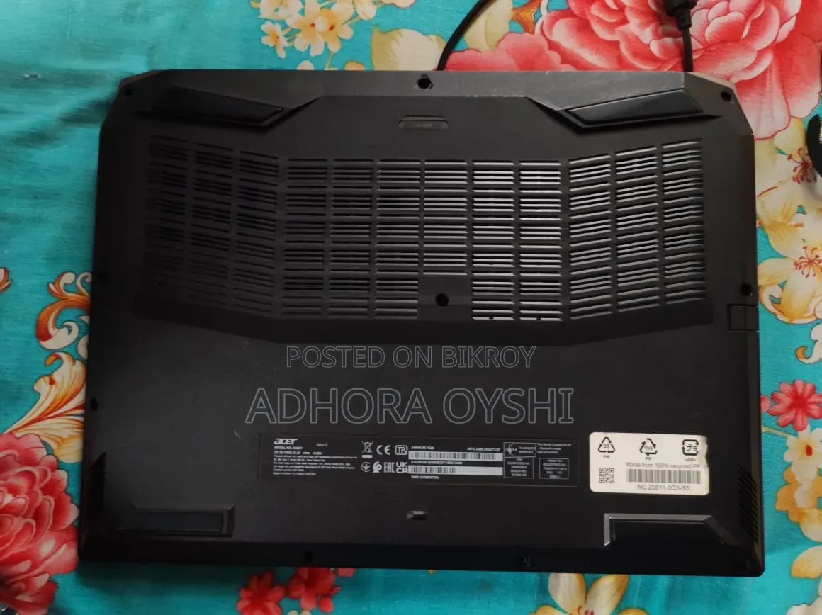 ল্যাপটপ এসার নাইট্রো ৫ ১৬জিবি ইন্টেল কোর আই৭ এসএসডি ৫১২জিবি