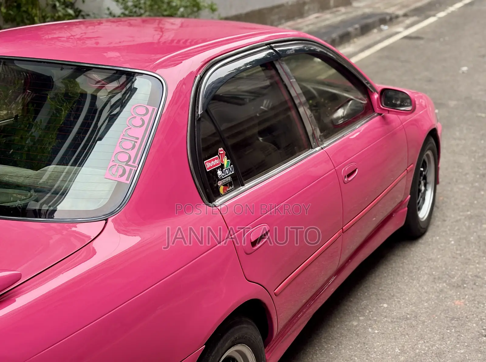 Toyota Corolla Sedan 1993 Pink